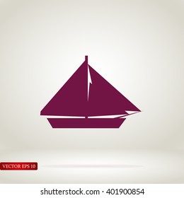 sail boat icon