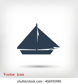 sail boat icon