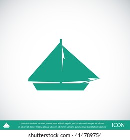 sail boat icon