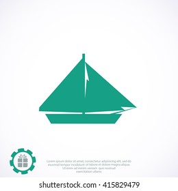sail boat icon