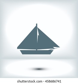 sail boat icon