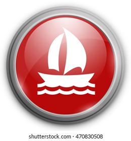 sail boat  icon