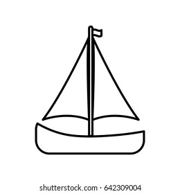 sail boat icon