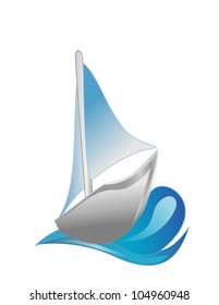 sail boat illustration