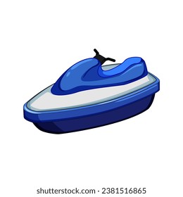 sail boat toy cartoon. travel kid, vessel transportation, fun object sail boat toy sign. isolated symbol vector illustration