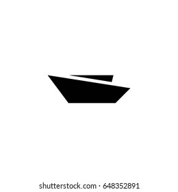 sail boat vector icon