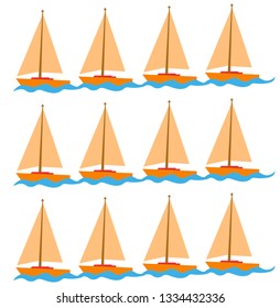 sail boats background