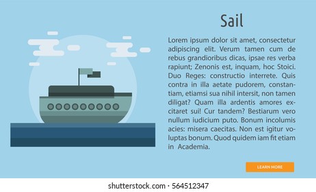 Sail Conceptual Banner