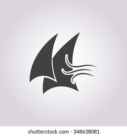 Sail icon. 