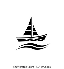 Sail icon sign