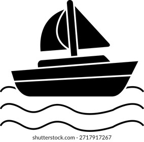 Diseño de icono de Vector de línea de vela