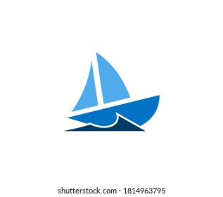 Icono del vectores de navegación con logotipo de navegación 