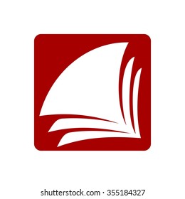 sail logo vector.