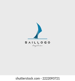 sail logo vector design for use company identity etc