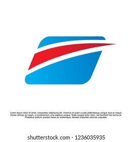 sail logo vector illustration