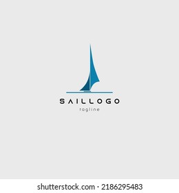 sail logo vector illustration design for use company identity etc