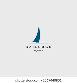 sail logo vector illustration design 