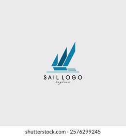 sail logo vector illustration design