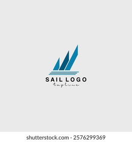 sail logo vector illustration design