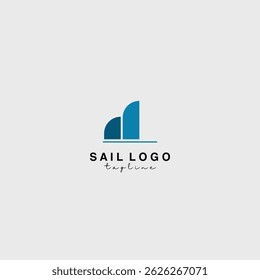 sail logo vector illustration design