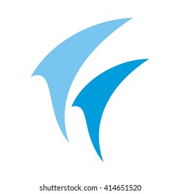 sail logo vector. yacht logo.