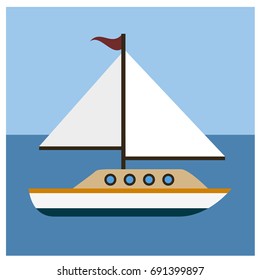 sail yacht icon