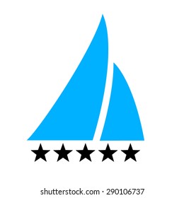 Sailboat, 5 stars, sailor, water, sports, sailing