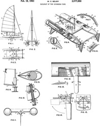 Sailboat Of The Catamaran Type Patent.