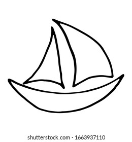 Similar Images, Stock Photos & Vectors of sail boat cartoon - 62400352 ...