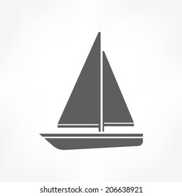 sailboat  icon