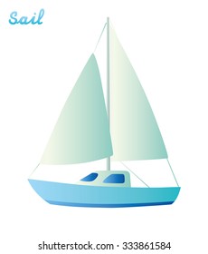 Sailboat icon.