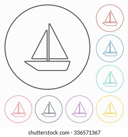 sailboat icon