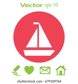 Ícone de veleiro