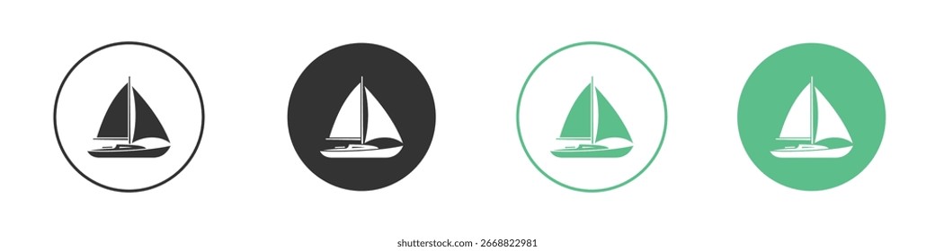 Conjunto de iconos de Vector de línea plana minimalista.