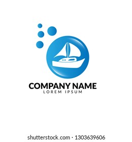 sailboat logo concept. Designed for your web site design, logo, app, UI