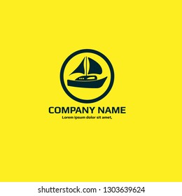 sailboat logo concept. Designed for your web site design, logo, app, UI