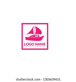 sailboat logo concept. Designed for your web site design, logo, app, UI