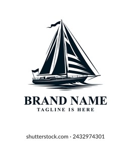 The sailboat logo evokes adventure, freedom, and exploration, symbolizing journey, aspiration, and navigating through life's currents.