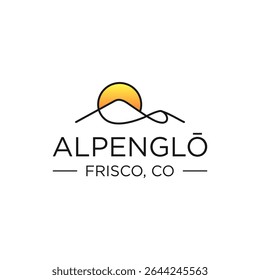 sailboat and mountain Landscape Silhouette for Outdoor Travel adventure retro vintage logo design vector