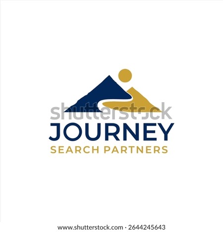 sailboat and mountain Landscape Silhouette for Outdoor Travel adventure retro vintage logo design vector