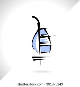 sailboat vector