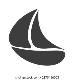 sailboat vector illustration, perfect for logos or icons
