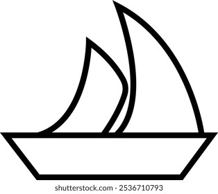 Sailboats vector For Print, Sailboats vector Clipart, Sailboats , Black shape of a sailboat is in a side view, isolated on transparent background, Sea yachts. Extreme lifestyle. used for mobile app.