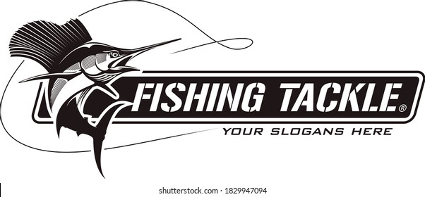 Sailfish Fishing Logo. Unique and Fresh Sailfish Logo Template. Great to use as your Sailfish fishing activity. 