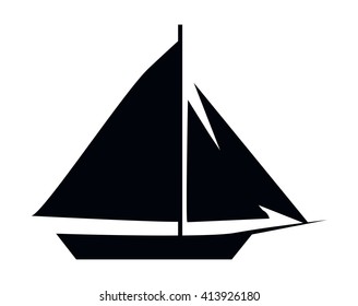 sailing adventure travel icons
