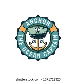 Sailing badges labels, emblems and logo