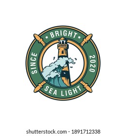 Sailing badges labels, emblems and logo
