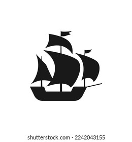 sailing boat design vector illustration 