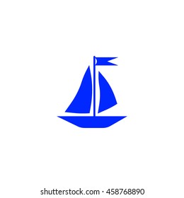 sailing boat, icon