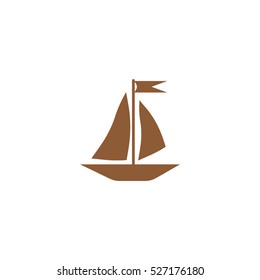 sailing boat, icon
